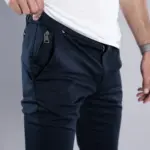 Muške pantalone 100/2895 teget - Slika 3