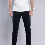 Muške pantalone 100/2985 crne