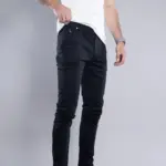 Muške pantalone 100/2985 crne - Slika 3