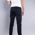 Muške pantalone 100/2985 crne - Slika 7