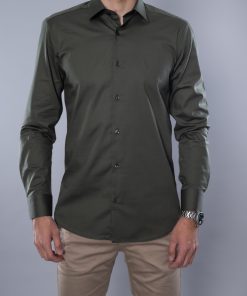 Muška košulja B031 maslina