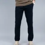Muške somotne pantalone 100/2974 teget