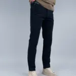 Muške somotne pantalone 100/2974 teget - Slika 8